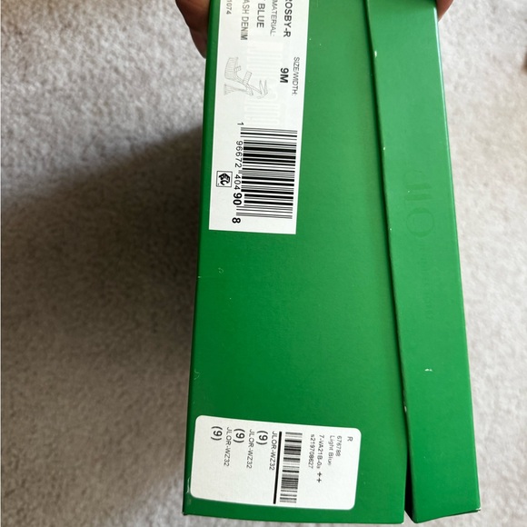 JLO Denim Platform Heels with Sparkles - Picture 3 of 6